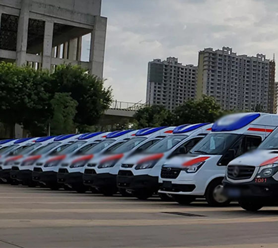 锡林郭勒盟服务车队展示