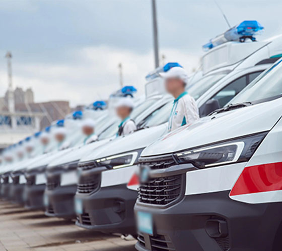 锡林郭勒盟服务车队展示